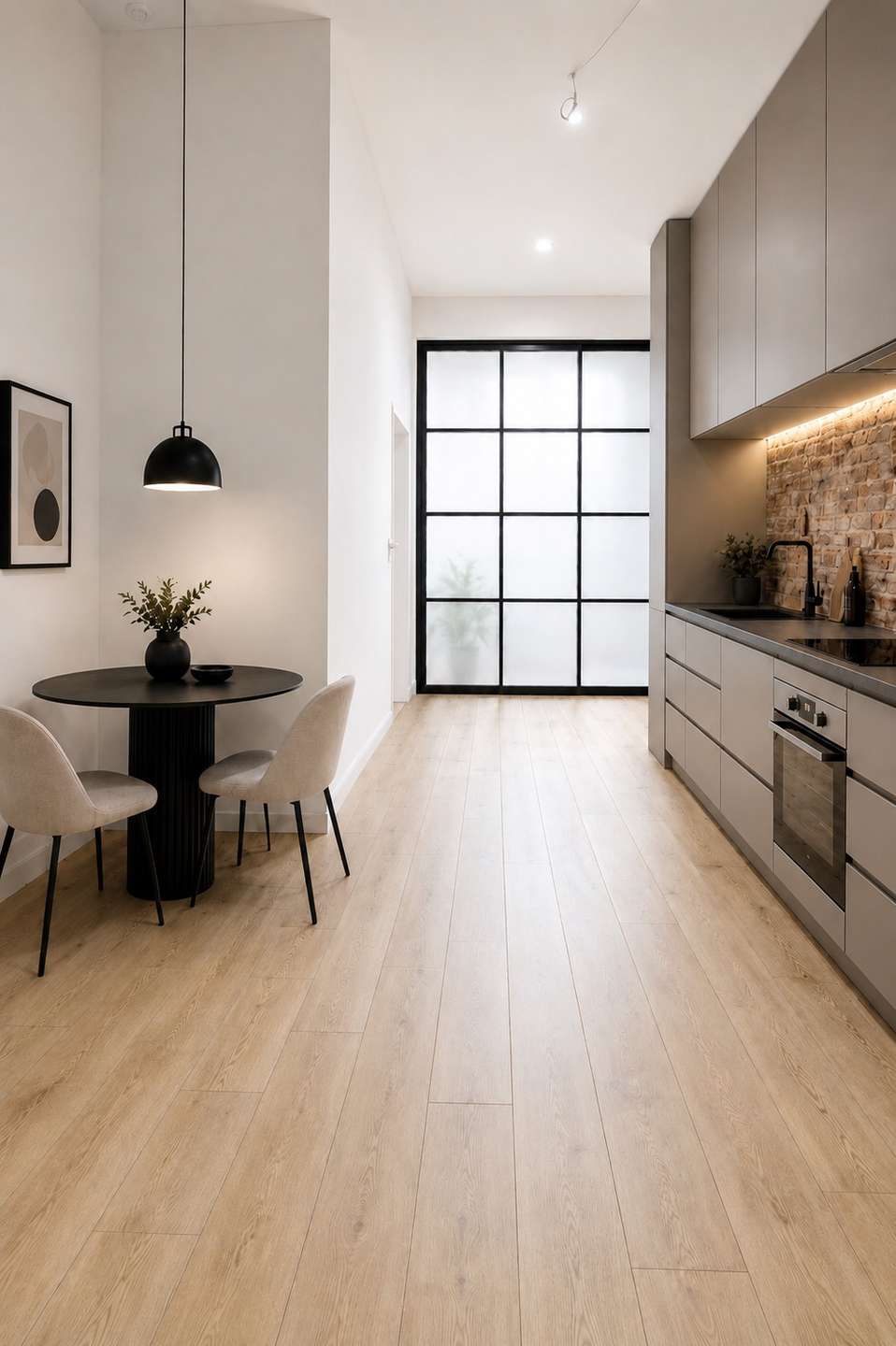 LOFT FEELING! Stylische 2-Zimmer-Wohnung – frisch saniert zum Erstbezug in urbaner Lage, 40629 Düsseldorf, Erdgeschosswohnung