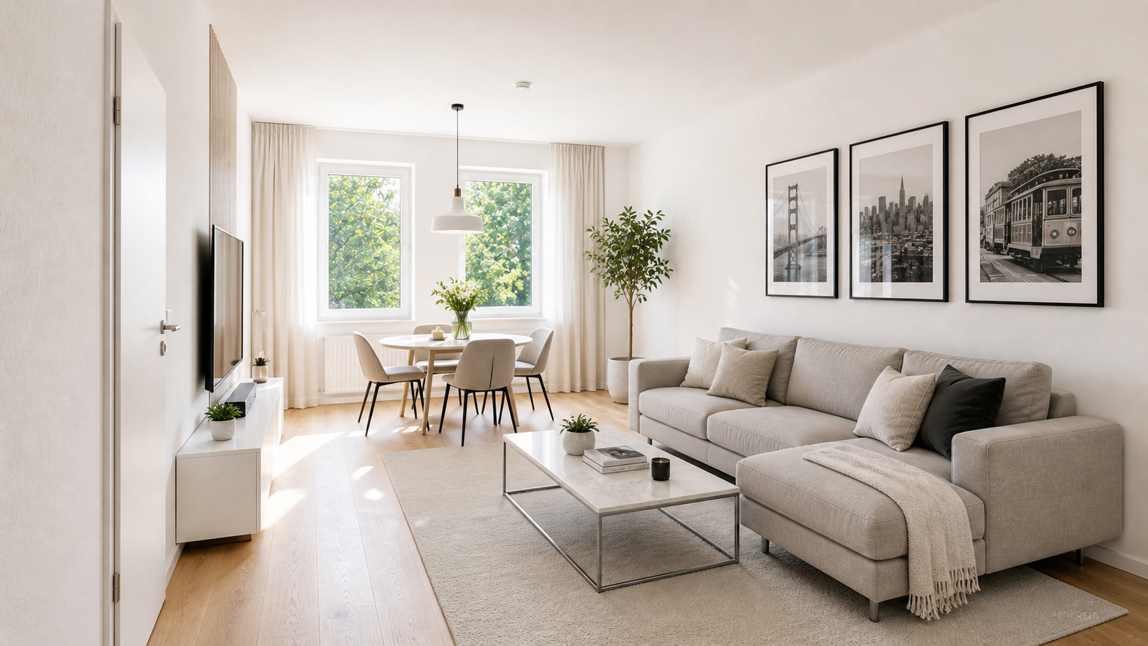 Modernisierte 2-Zimmer-Wohnung mit EBK & Stellplatz in grüner Lage von Grafenberg, 40235 Düsseldorf, Wohnung