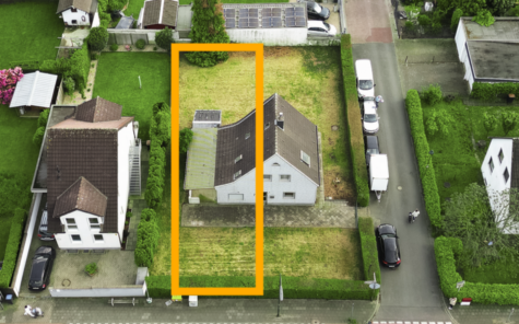 328 m² Teilgrundstück für den Bau einer Doppelhaushälfte in bester Wohnlage in Vennhausen, 40627 Düsseldorf, Grundstück